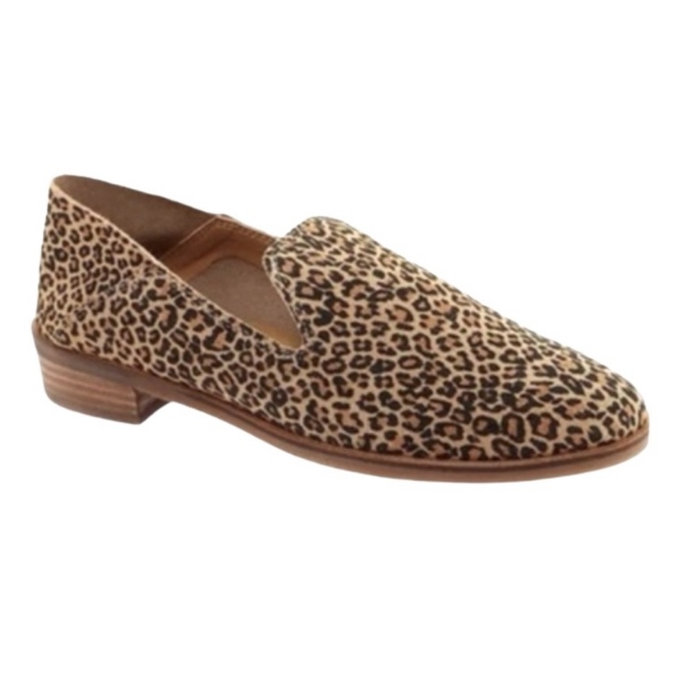 LUCKY BRAND Cahill Leopard Print Loafers 10M - Picture 1 of 9